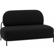 Диван Stool Group Стоун, рогожка черная