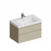 Kerama Marazzi Cubo Тумба подвесная 80см, с ящиками, цвет: лимо матовая. CUB.80.2\LIM
