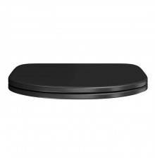 Kerama Marazzi Pompei Сиденье для напольного унитаза, цвет: черное глянцевое. PO.seat.01\BLK
