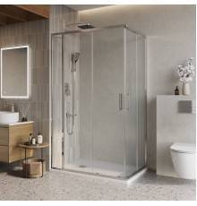 Душевой уголок BelBagno Luce AH-21-110/90-C-Cr, профиль хром, стекло прозрачное