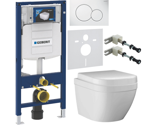 Комплект Унитаз подвесной Grohe Euro Ceramic 3920600H компактный + Крышка 39331001 + Инсталляция Geberit Duofix UP 320 111.300.00.5 + Кнопка Sigma 01 115.770.11.5 белая + Крепления 111.815.00.1 к стене + Шумоизоляция 156.050.00.1 Комплект Унитаз подвесной Grohe Euro Ceramic 3920600H компактный + Крышка 39331001 + Инсталляция Geberit Duofix UP 320 111.300.00.5 + Кнопка Sigma 01 115.770.11.5 белая + Крепления 111.815.00.1 к стене + Шумоизоляция 156.050.00.1