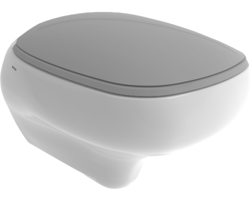 Унитаз подвесной BOCCHI Fenice 1166-001-0129 с серой матовой крышкой