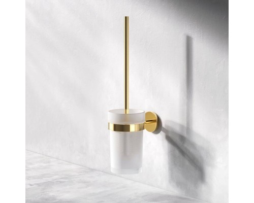 A85A33399 Стойка с туалетной щеткой, золото