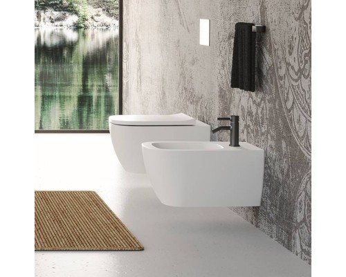 Alice Wunder Биде подвесное 53х31см., цвет: белый матовый. 45010109,  FIX10WBKLIX