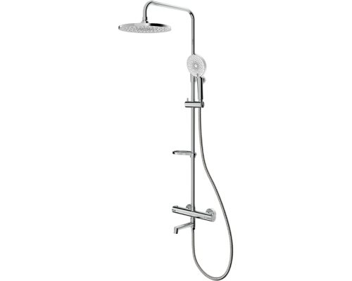 Душевая стойка Milardo Ideal Spa ILSSBTHM06 хром глянцевый