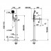 Gessi Emporio Via manzoni Смесителя для ванны, напольный, с душевой лейкой, цвет: Black XL. 24982#299
