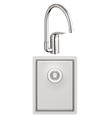 Комплект Мойка Florentina Оптима OHM.300.400 + Смеситель Grohe Euroeco