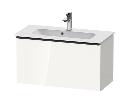 Duravit D-Neo Тумбочка подвесная Compact 81x37.2x44см., раковина, 1 ящик, цвет: белый высокоглянцевый. 2342830000, DE426902222 Duravit D-Neo Тумбочка подвесная Compact 81x37.2x44см., раковина, 1 ящик, цвет: белый высокоглянцевый. 2342830000, DE426902222