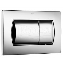Roca 7.8901.1.60B.1 Active 62B Панель смыва, 2 объёма, 255х158х32 мм, Хром глянцевый 8901160B1