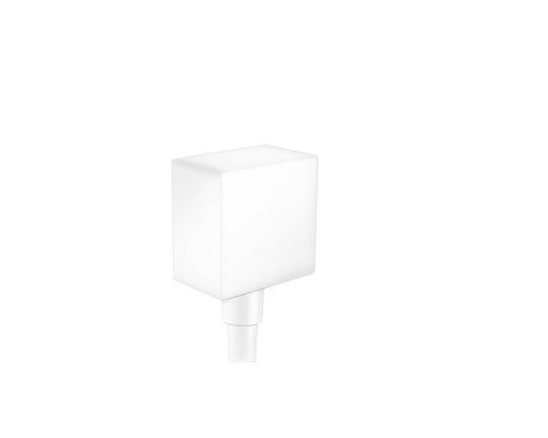 Hansgrohe Вывод воды для ручного душа с клапаном, цвет: белый матовый. 26455700 Hansgrohe Вывод воды для ручного душа с клапаном, цвет: белый матовый. 26455700
