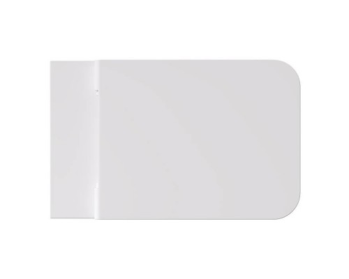 Alice Hide Square Унитаз 55х35см., подвесной, безободковый, без сиденья и крышки, цвет: белый матовый. 31210109,  FIX10