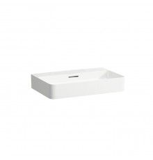 Laufen VAL Раковина 65х42х11.5 см, без отв., цвет: белый. 8.1028.4.000.109.1