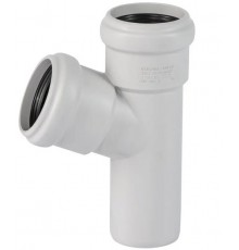 Тройник для бесшумной канализации Ostendorf SKEA 50/50*67°. 332300