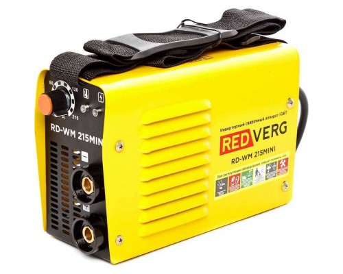 Аппарат сварочный бестрансформаторный REDVERG RD-WM 215MINI Аппарат сварочный бестрансформаторный REDVERG RD-WM 215MINI