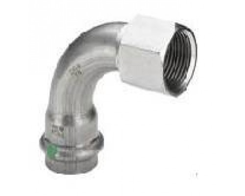 Угловой переход BP 90°, Viega, Sanpress Inox, c SC-Contur, 35 x 1 1/4, нержавеющая сталь, модель 2314.5