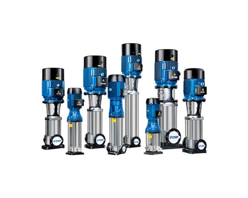 Насос многоступенчатый вертикальный CNP CDMF10-2, 0.75кВт, нерж.сталь, 70°C. CDMF10-2FSWSC