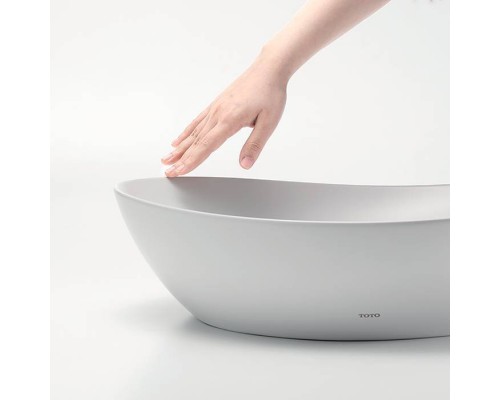 TOTO TA Раковина 46x42x17.7 см, без отв., с переливом, цвет: белый матовый . L4704MTE#CMW (второй арт LS903MTVE#CMW) TOTO TA Раковина 46x42x17.7 см, без отв., с переливом, цвет: белый матовый . L4704MTE#CMW (второй арт LS903MTVE#CMW)