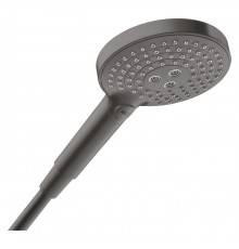 Axor ShowerSolutions Ручной душ 120 , 15 л/мин, frac12;rsquo;, цвет: шлифованный черный хром. 26050340