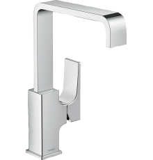 Смеситель для раковины Hansgrohe Metropol 32511000 с донным клапаном Push-Open
