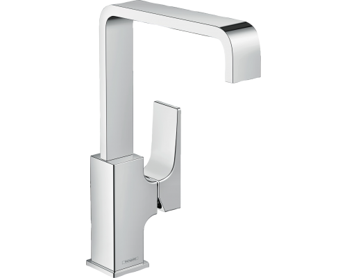Смеситель для раковины Hansgrohe Metropol 32511000 с донным клапаном Push-Open