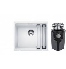 Комплект Мойка Blanco Etagon 500-U 522231 белая + Измельчитель KUCHENSTERN Muhle