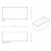 Decor Walther DW 361 Бокс универсальный 25x12x9см, настольный, цвет: хром. 0828800