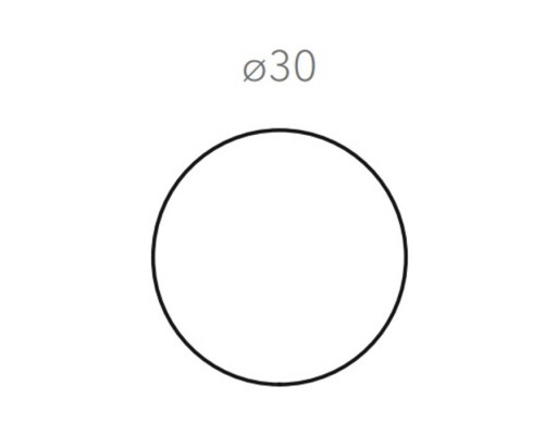 ADJ Плейсмат 30см., круглый, натуральная кожа, цвет: белый/панна котта. 0005.10/16 ADJ Плейсмат 30см., круглый, натуральная кожа, цвет: белый/панна котта. 0005.10/16