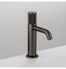 Gattoni MD Смеситель для раковины, 1 отв., ручки RONCO, с донным клапаном, цвет: черный матовый. MD110/22NO