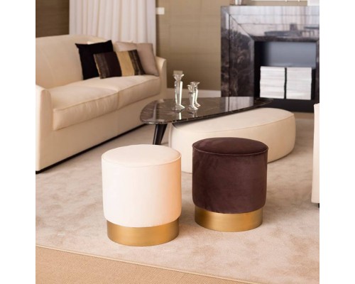 Oasis Otto Пуф oslash;40х h:42см., цвет: бархат T116C/Lilla Lucido. 5HMSAOT4GC