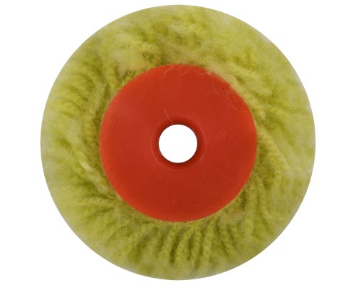 Ролик сменный полиакриловый зеленый "миди", диам. 28/52 мм, ворс 12 мм, 150 мм