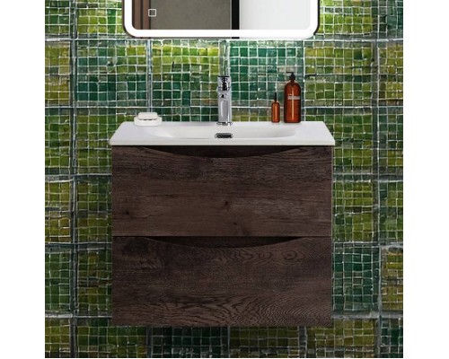 Тумба под раковину BelBagno Marino-cer-n 60 подвесная, rovere nature grigio