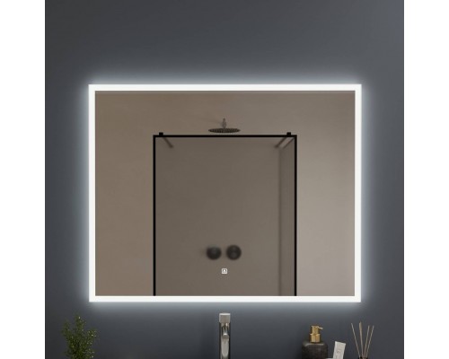 Зеркало Aqua de Marco Siena 100х80 см, с LED-подсветкой Зеркало Aqua de Marco Siena 100х80 см, с LED-подсветкой