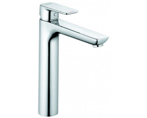 Kludi 40 296 0575 PureStyle Смеситель для раковины 215 мм, гладкий, 7 л/мин 402960575