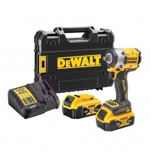 Гайковерт аккумуляторный DeWalt DCF921P2T-GB (2 акк, з/у) (3 pin)