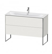 Duravit XSquare Тумба с раковиной 121х59.2x47.8см., напольная, 2 яшика, встроенные ножки с регулировкой по высоте, цвет: Nordic White SaM. 2344120000,  XS452603939