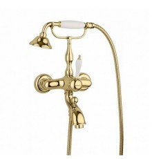 Margaroli Classica 1004 Смеситель для ванны с душ. набором Gold RU1004AA01GD