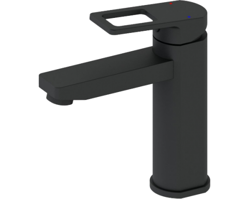 Смеситель для раковины Wonzon Woghand WW-88139010-MB черный матовый Смеситель для раковины Wonzon Woghand WW-88139010-MB черный матовый