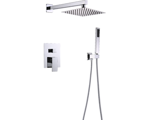 Душевой комплект Профсан PSM-CB-02 С ВНУТРЕННЕЙ ЧАСТЬЮ, хром