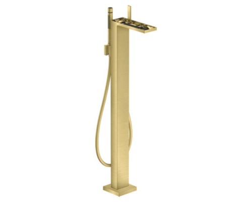 Axor MyEdition Смеситель для ванны, напольный, с ручным душем, без панели, цвет: шлифованная медь. 47442950 Axor MyEdition Смеситель для ванны, напольный, с ручным душем, без панели, цвет: шлифованная медь. 47442950