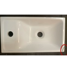 SaleAQT1.04.04D Unam 220 Раковина 220х400х100 мм, с отв. под смеситель SaleT1.04.04D_1118