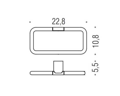 Colombo Mini Полотенцедержатель кольцо, цвет: PVD графит матовый. B4031.GM Colombo Mini Полотенцедержатель кольцо, цвет: PVD графит матовый. B4031.GM