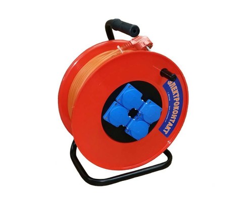 Удлинитель УХз16-004 на пластиковой катушке ЭКСПЕРТ (Р 50м КГ 3х2,5 )