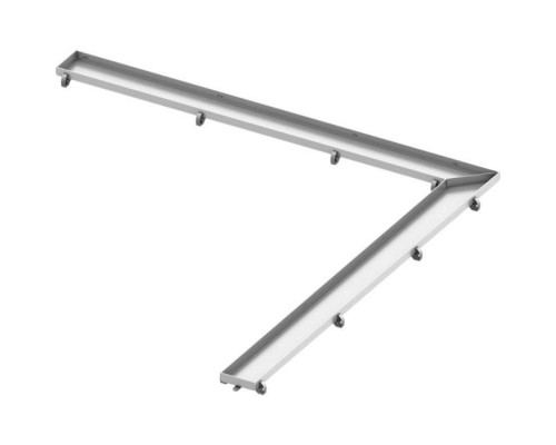 TECEdrainlinе Лоток угловой plate, 900х900 мм, нерж. сталь, полированный. 610970