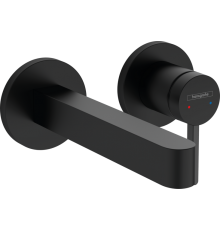 HG 76 051 670 Finoris Смеситель для раковины 165 мм, на 2 отв., настен., (внешняя монтажная часть) 76051670