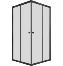 Душевой уголок Triton Вента Блэк Щ0000057857 80х80 см