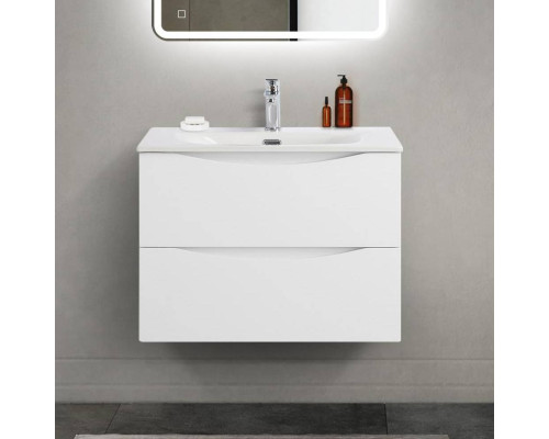 Тумба под раковину BelBagno Marino-cer-mini 70 подвесная, bianco lucido