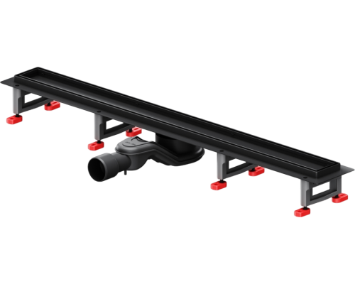 Душевой трап (лоток) AM.PM MasterFlow Tile 80 см, черный матовый