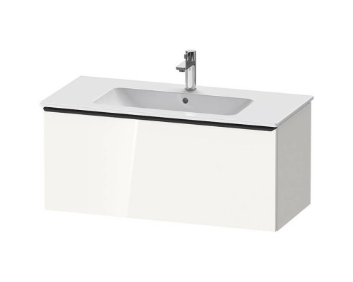 Duravit D-Neo Тумбочка подвесная 101х44x46.2см., раковина, 1 ящик, цвет: белый высокоглянцевый. 2336100000,  DE426302222