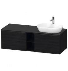Duravit D-Neo Тумбочка подвесная 140х45.9x55см., раковина, 2 ящика, цвет: Black Oak. 2372600070,  DE4950R1616