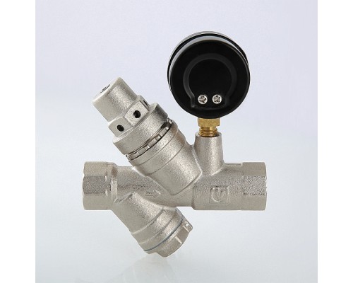 Клапан подпиточный Valtec с фильтром и манометром 1/2 . VT Клапан подпиточный Valtec с фильтром и манометром 1/2 . VT
